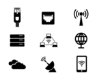 Free Network and Internet Vector Icon