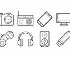 Free Electronic Devices Icon Vector