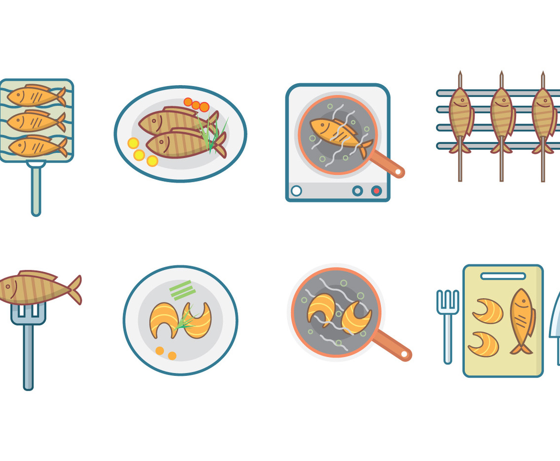 Free Fish Meal Vector