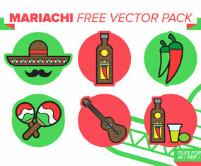 Mariachi Free Vector Pack