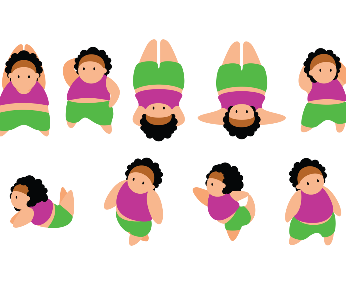 Plus Size Girls Cartoon