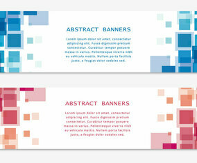 Abstract Vector Banners