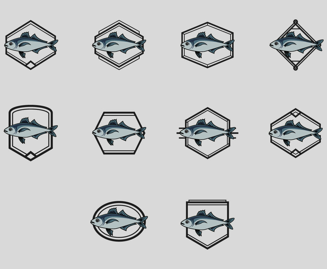 Mackerel Logo Icon Set