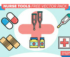 Nurse Tools Free Vector Pack