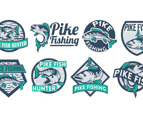 Free pike - Vector Art