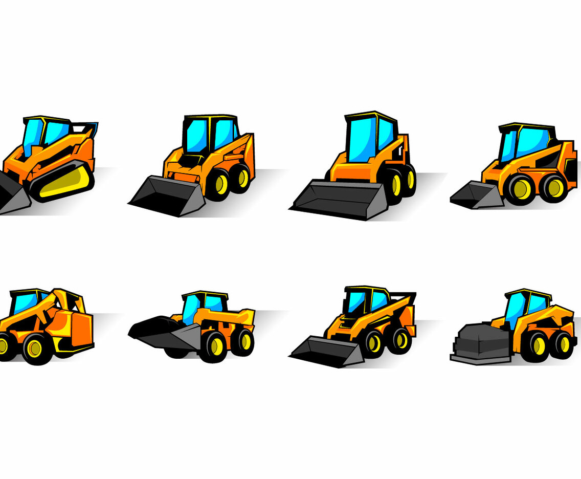 Free Skid Steer Vector