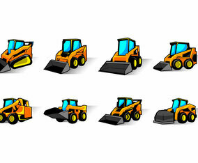 Free Skid Steer Vector