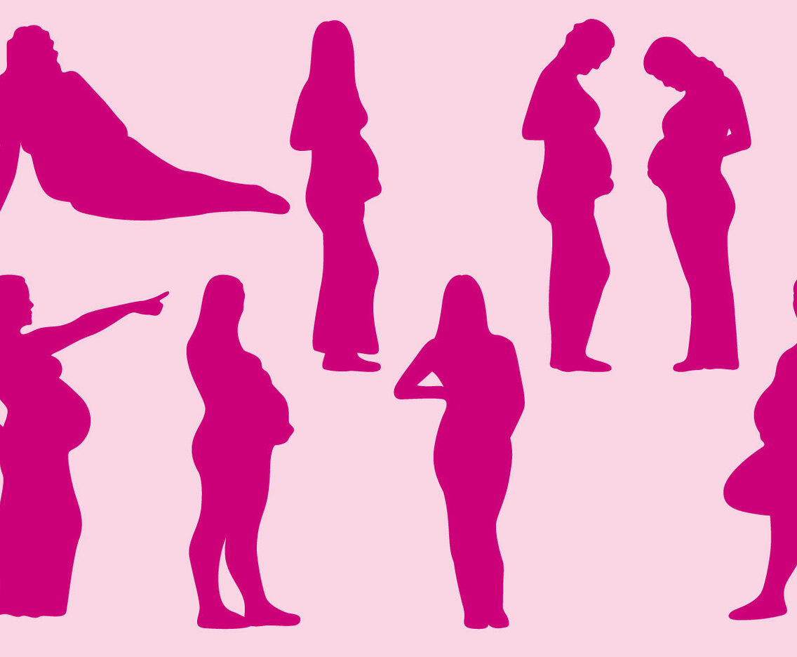 Pregnant Women Silhouettes