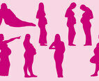 Pregnant Women Silhouettes