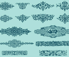 Book Design Ornaments