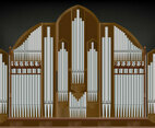 Pipe Organ Vector