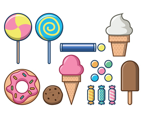 Free Sweet Foods Vector Icon