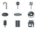 Free Candy Shop Icons Vector