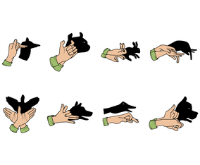 Free Shadow Puppets Vector