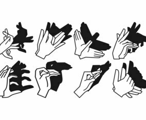 Free Shadow Hand Puppet Vector
