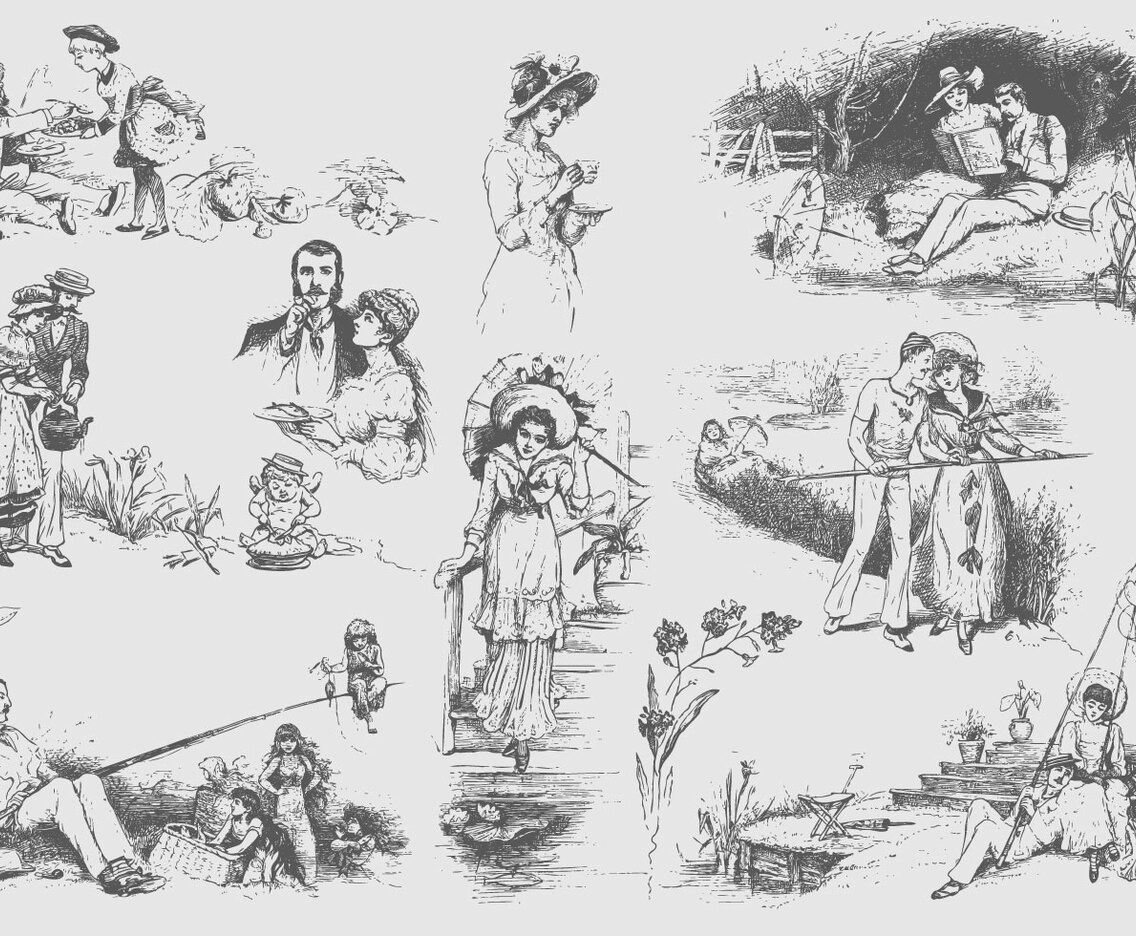 Vintage English Illustrations