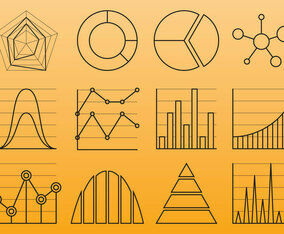 Chart Line Icons