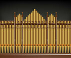 Pipe Organ Vector