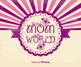 Cute Mother's Day Illustration