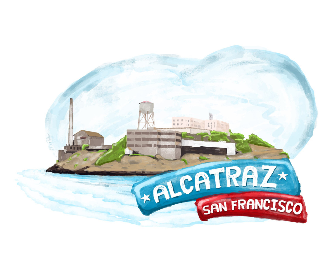 Free Alcatraz Vector