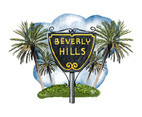 Free Beverly Hills Watercolor Vector