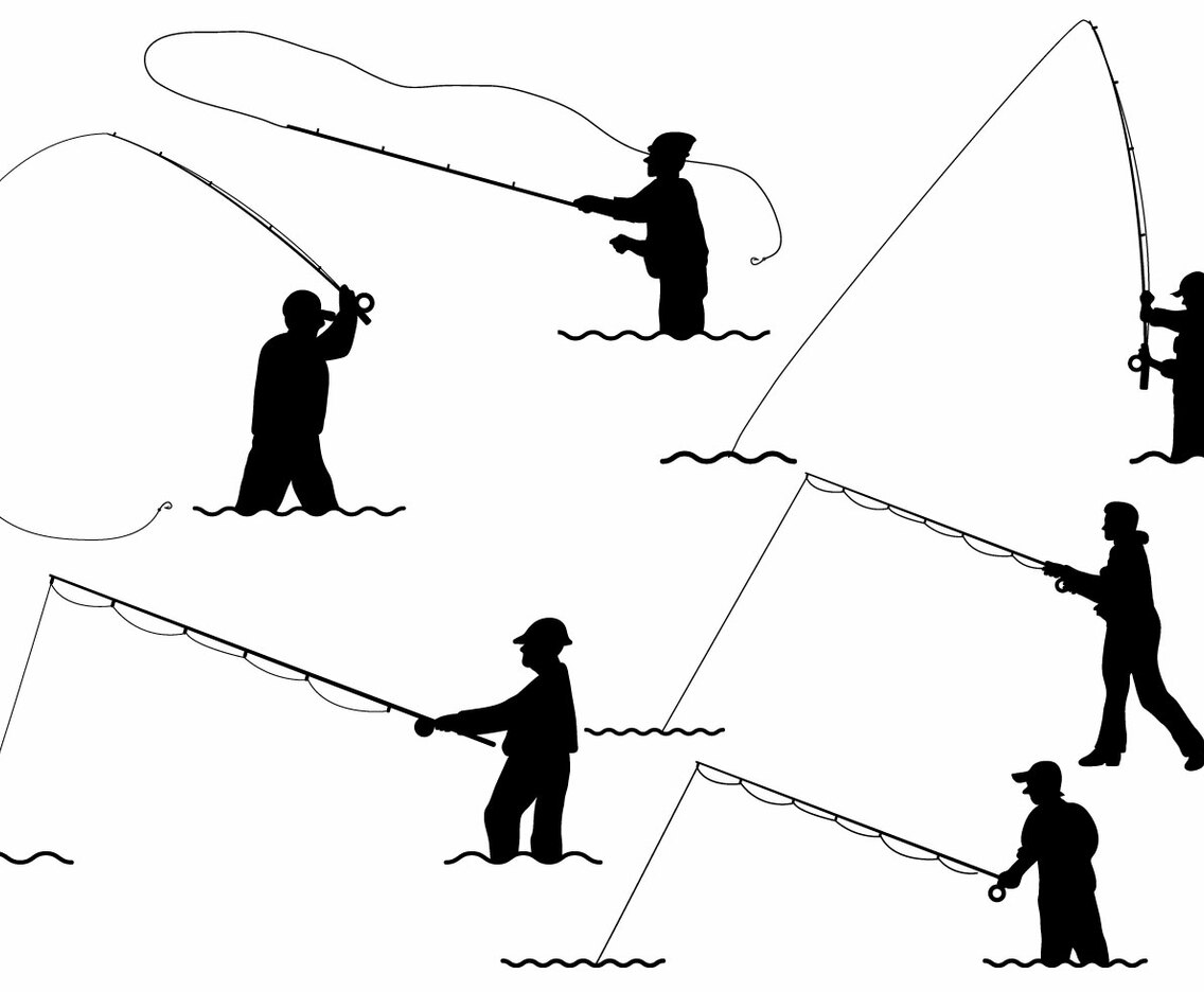 Fly Fishing Vector