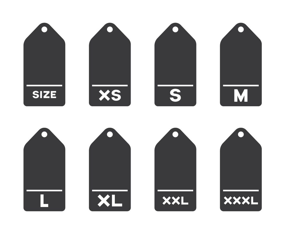 Free Cloth Size Label Pack