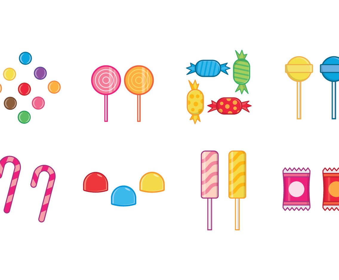 Free Candies Vector