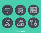 Free Network Servers Vector Icons