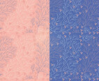 Vector Boho Branch Floral Patterns