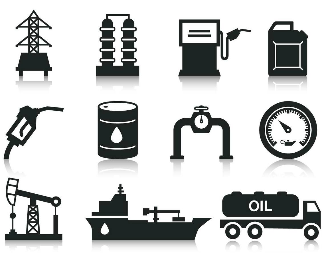 Free Oil Icons Vector