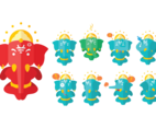 Ganesh Cartoon Vector