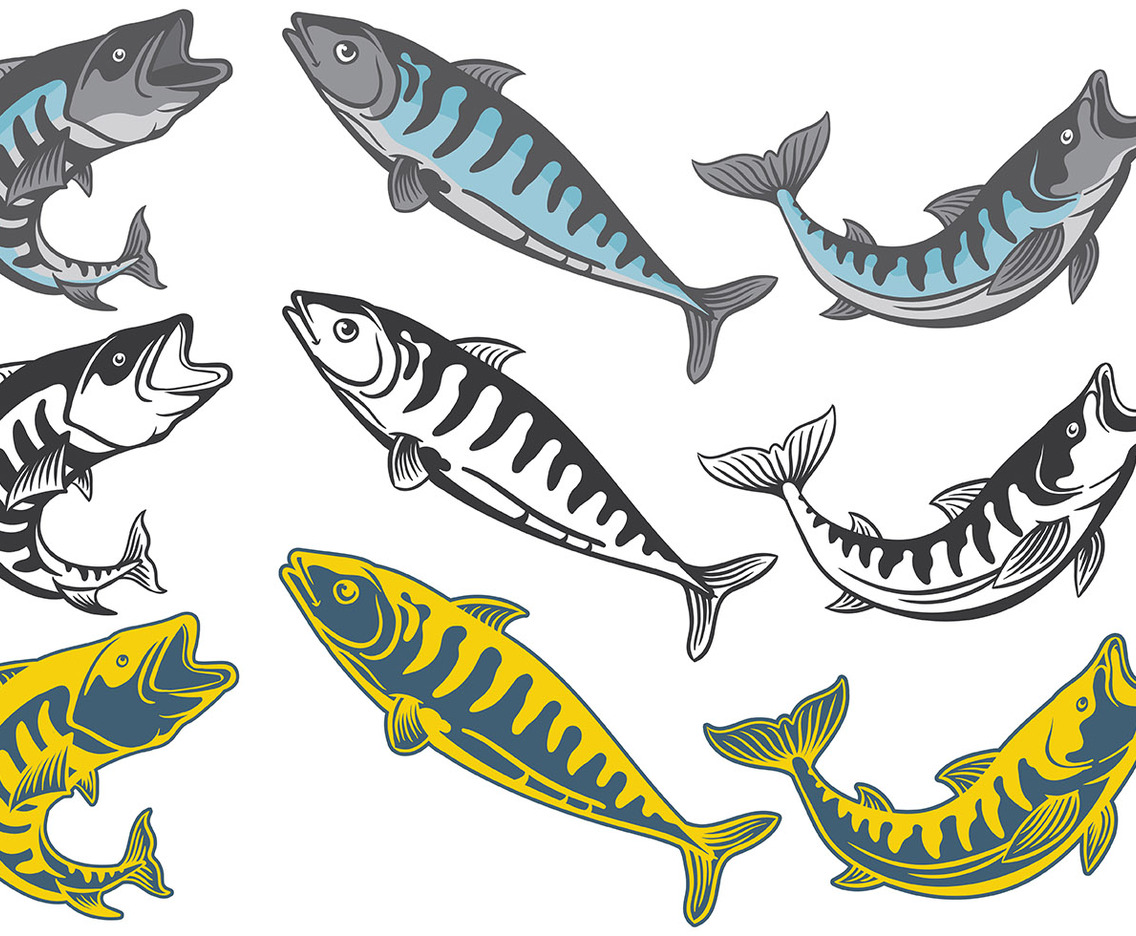 Free Mackerel Icons Vector