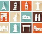 Free Landmark Icons Vector