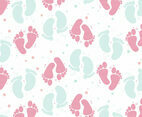 Baby Footprint Vector