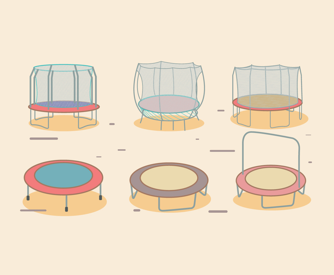 Trampoline Vector