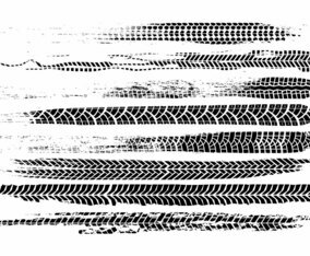 Free Grunge Tire Marks Vector