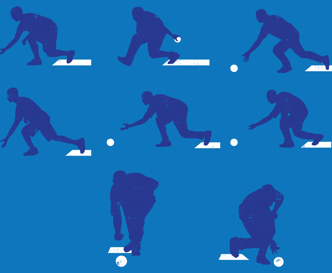 Lawn Bowls Silhouettes