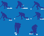 Lawn Bowls Silhouettes