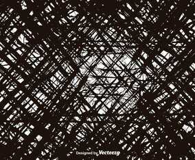 Vector Crosshatch Flat Texture