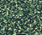 Pixelated MULTICAM Camouflage Pattern Vector