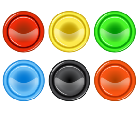 Free Arcade Button Vector