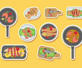 Free Fish Fry Vector