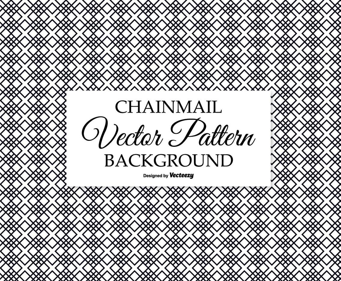 Chainmail Style Seamless Background