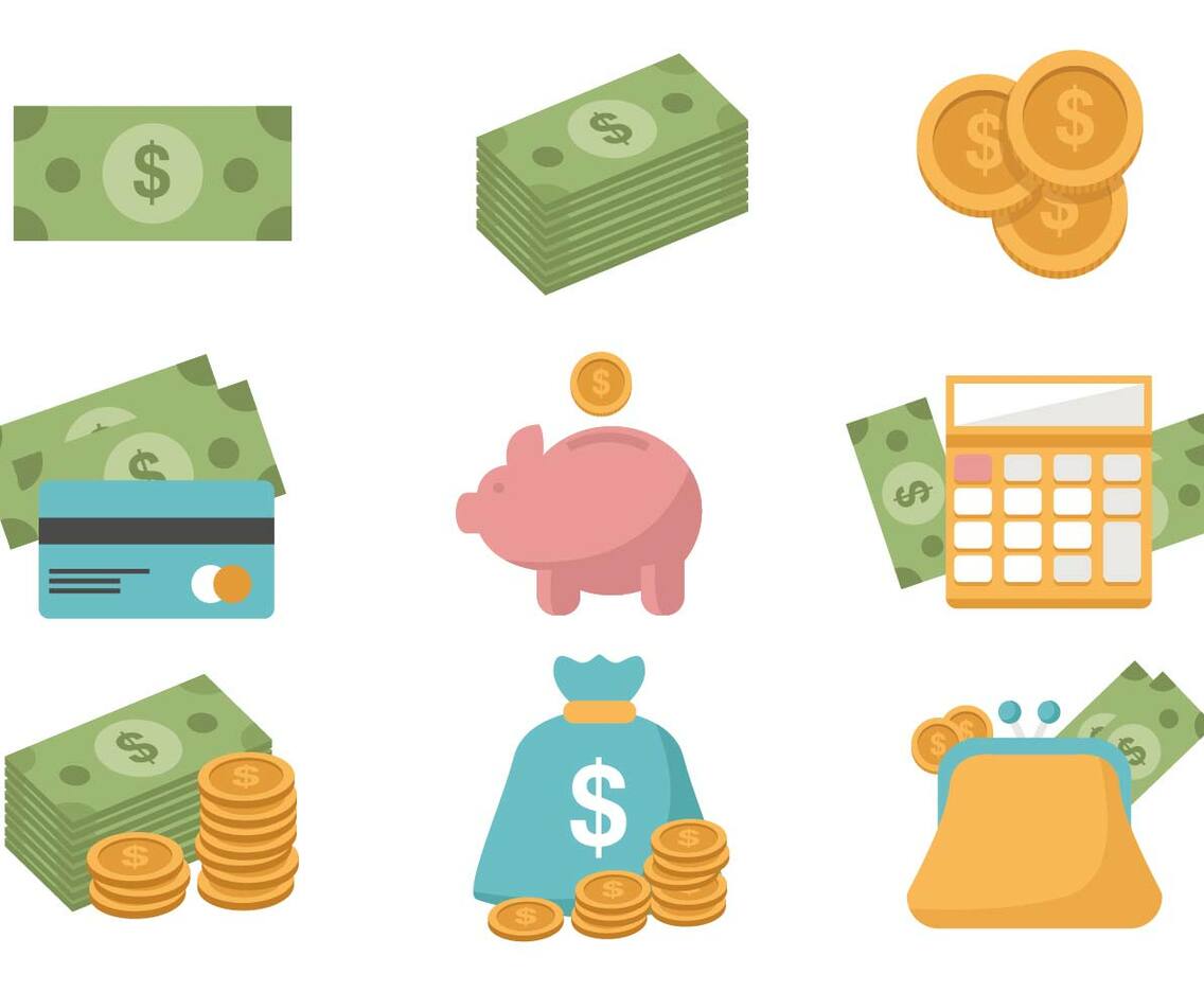 Free Finance Icons Vector