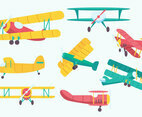 Free Biplane Vector