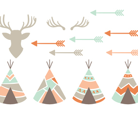Native American Vector Icons