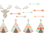 Native American Vector Icons