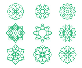 Free Arabesque Graphic Ornament Vectors