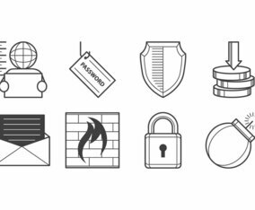 Free Cyber Crime Icon Vector